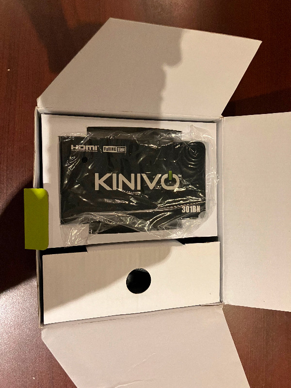 Kinivo 301BN HDMI Switch 3 ports in General Electronics in Longueuil / South Shore - Image 3