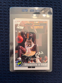 Signed Shaquille O'Neal LSU Card