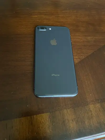 IPhone 8 Plus 64GB has been factory reset. Battery health is at 79% comes with case and charger. Goo...