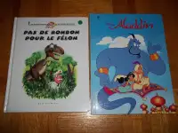 LOT DE LIVRES POUR ENFANTS DISNEY COUVERTURES RIGIDES