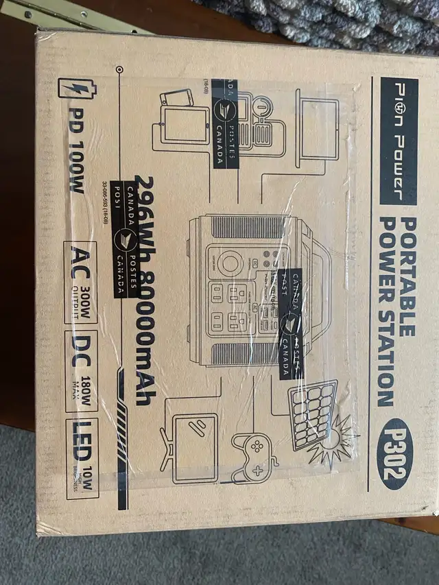 Brand New Pion 302 Portable Power Station 63347539201667122