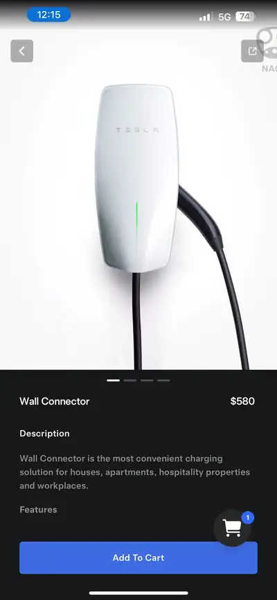 Have referral credit and need to use soon before expired. Save $160 vs buying from Tesla. $500 firm.