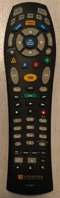 Manette téléviseur / TV remote control