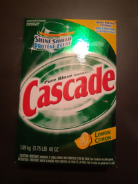Dishwasher Detergent (Cascade, Electrasol)