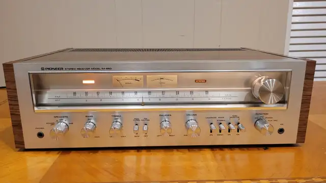vintage pioneer sx-650 receiver in Stereo Systems & Home Theatre in Mississauga / Peel Region - Image 2