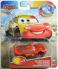 Disney Pixar Cars Color Changers 1/55 Lightning McQueen