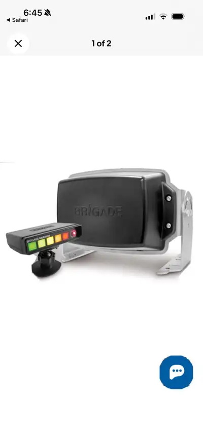 Brigade Radar BS-8000 Everything is new except the sensor that has light use. In excellent condition...