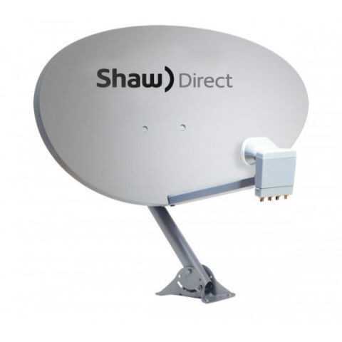 SHAW DIRECT HDTV ELLIPTICAL SATELLITE DISH MODEL 60E XKU &bell dans Appareils électroniques  à Longueuil/Rive Sud