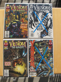 VENOM the HUNGER 1996 – MARVEL Comic Books - only #1, #3 left
