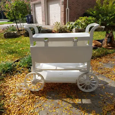 *** OUTDOOR BAR CART/TROLLEY -- ONE OF A KIND ***, View more