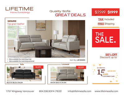 Genuine Top Grain leather  sofa set with couch and loveseat, View more