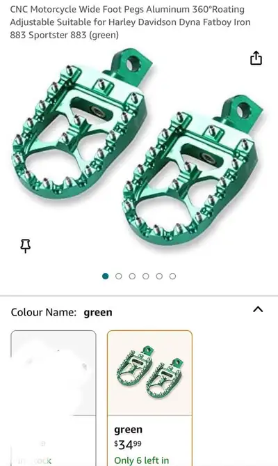 CNC Motorcycle Wide Foot Pegs, View more