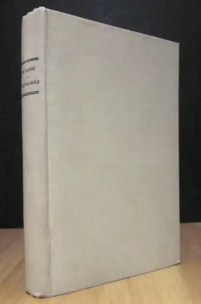 MÉMOIRES. PAR PHILIPPE AUBERT DE GASPÉ. SECONDE ÉDITION., View more
