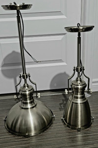 Lampes de cuisine style industriel