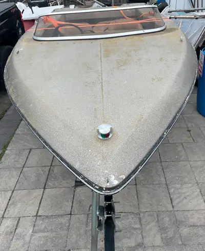 Excellent condition…..for a project. Hull and transom are in great shape. Interior….well, all the ol...