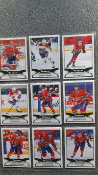 2021-22 Parkhurst Montreal Canadiens 11 basic Cartes hockey card