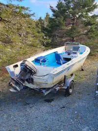 17ft Aluminum Side Console Wide and Deep Boat