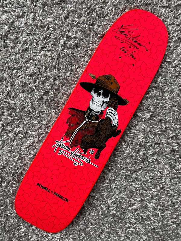 Powell Peralta Kevin Harris Reissue Pink 'Ban This' Skateboard in Skateboard in Owen Sound