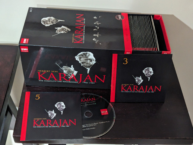 Karajan: The Complete EMI Recordings 1946-1984, Vol. 1 dans CD, DVD et Blu-ray  à Laval/Rive Nord - Image 3