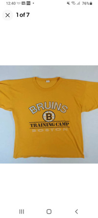 Vintage 1990s Boston Bruins T-shirt 
