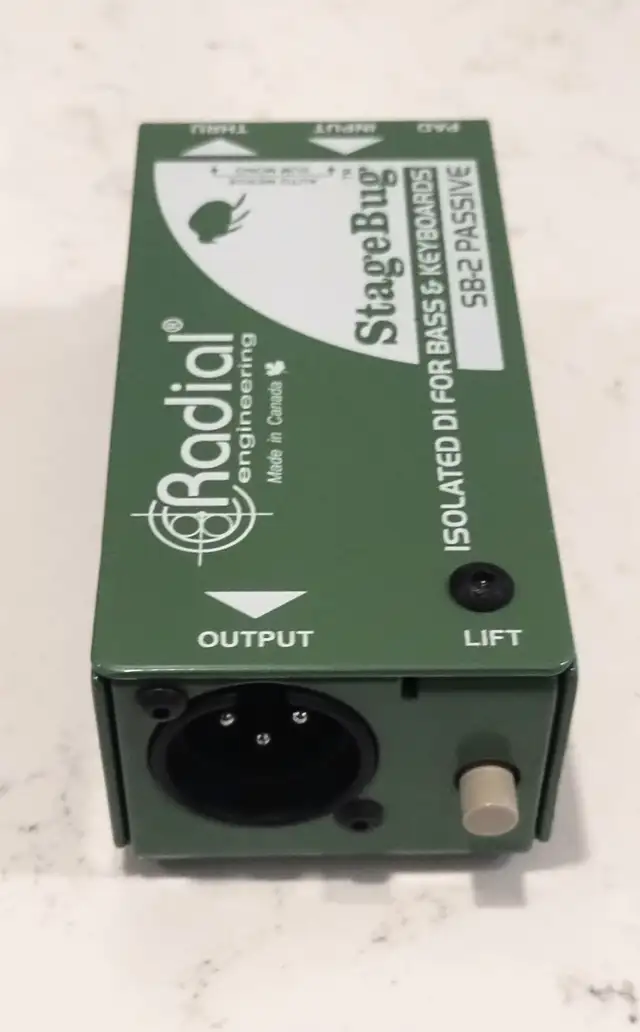 (FS/T) Radial StageBug SB-2 Passive DI Box – Made in Canada in Pro Audio & Recording Equipment in London - Image 7