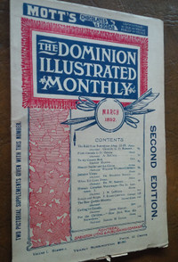 The Dominion Illustrated Monthly, March 1892, Vol 1, No. 2