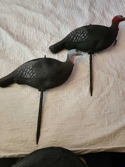 Delta Jake and Hen turkey decoys, View more