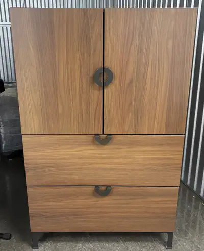 Walnut Cabinet / Bar Cabinet, View more