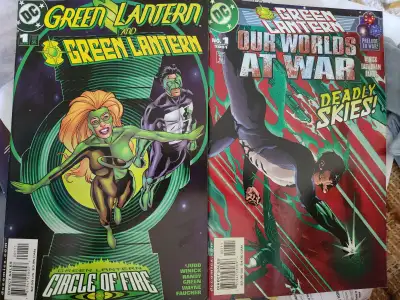GREEN LANTERN COMICS (Kyle Rayner, Jade, Alan Scott), View more