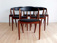 Kai Kristiansen Dining Chairs Model 31 by Schou Andersen Møbelfa