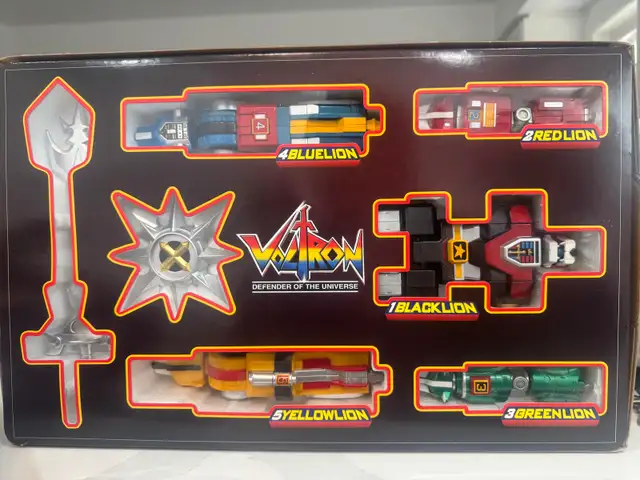 Toynami Voltron Lion Force Collector Set 25th Anniversary 63735877093889121