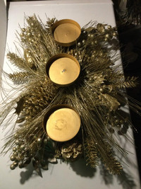 Centre piece - Large, Gold with glitter