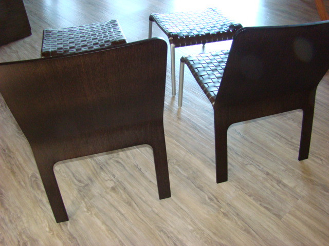 Two Chairs with Ottomans from Scan Design Furniture Co in Chairs & Recliners in Comox / Courtenay / Cumberland - Image 3