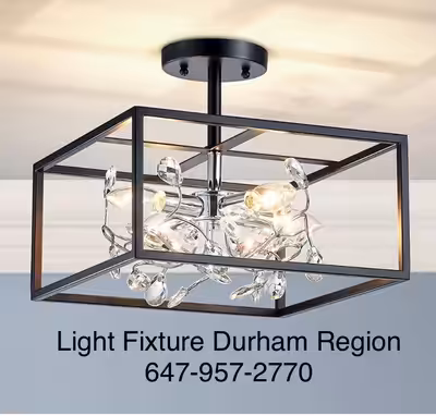 Light Fixture Durham Region Looking to have your light fixture installed? Look no further For all yo...