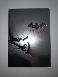 Batman Arkham City Steel book case (Future Shop) 