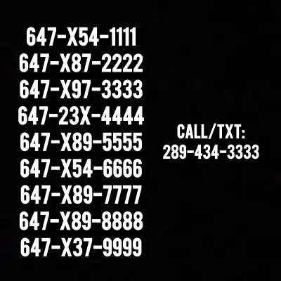 Custom Lucky Phone Numbers, View more