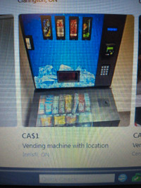 Vending machines with locations / route...WANTED