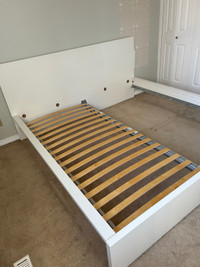 Ikea Malm King Bed Frame W/ Drawers
