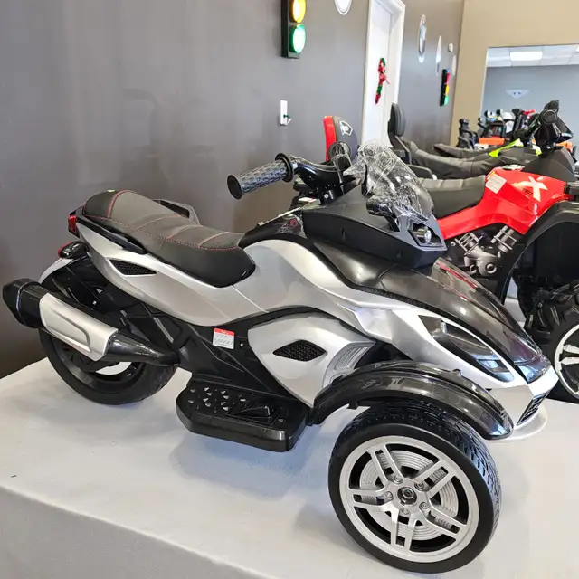 12V Battery Powered 3-Wheel Electric Bikes w/ Rubber Wheels, MP3 in Toys & Games in Markham / York Region - Image 7