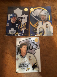 1993-94 Leaf Hockey "Studio Signature Series" Insert Cards