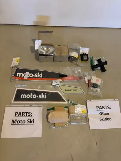 1970’s Collector parts New and Used. Cleaning out my parts shed inventory from a 20 year plus of col...