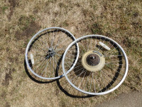 24" bicycle wheel set