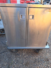 Stainless food cart 