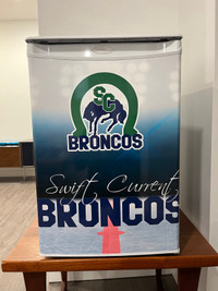 Swift Current Broncos Mini Fridge - Brand New! 
