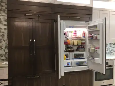 Jennair 42” refrigerator for sale with freezer drawer, View more