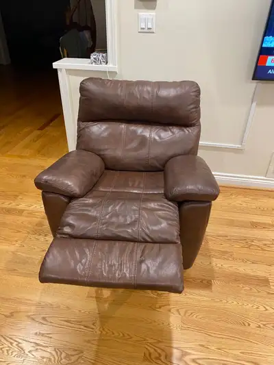 Ashley reclining sofa and chair, View more