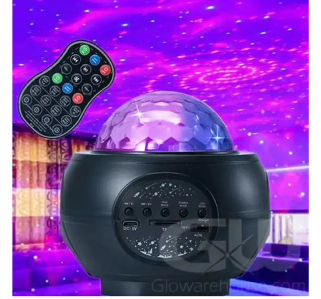 Gubay starry projector night light Bluetooth veilleuse galaxy  