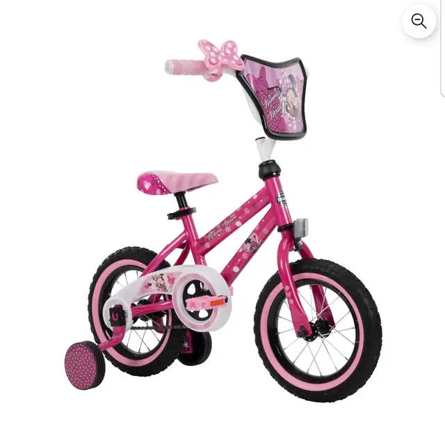 "NEW" 12 Inch Minnie Mouse Bike