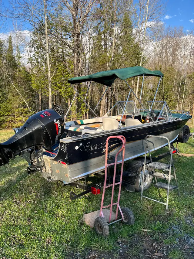 Bateau aluminium  in Powerboats & Motorboats in Sherbrooke - Image 3