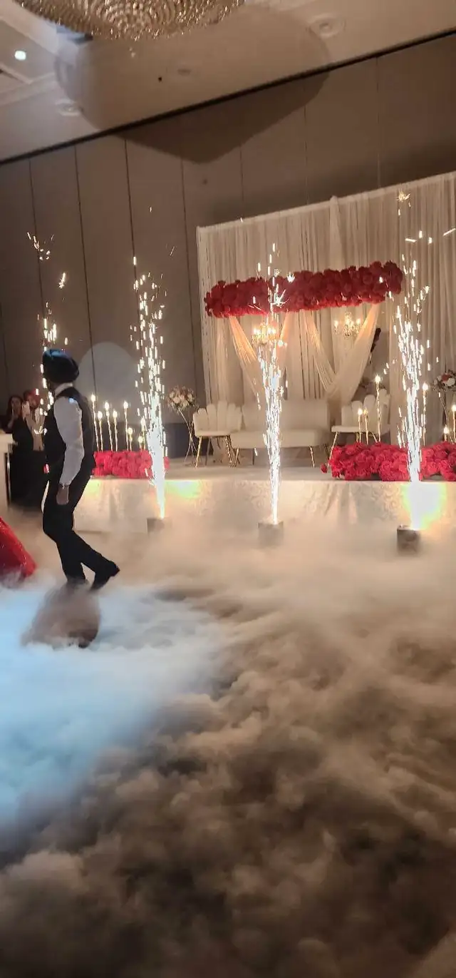 Dry ice fog and Sparkles ✨️ 63804703826051120